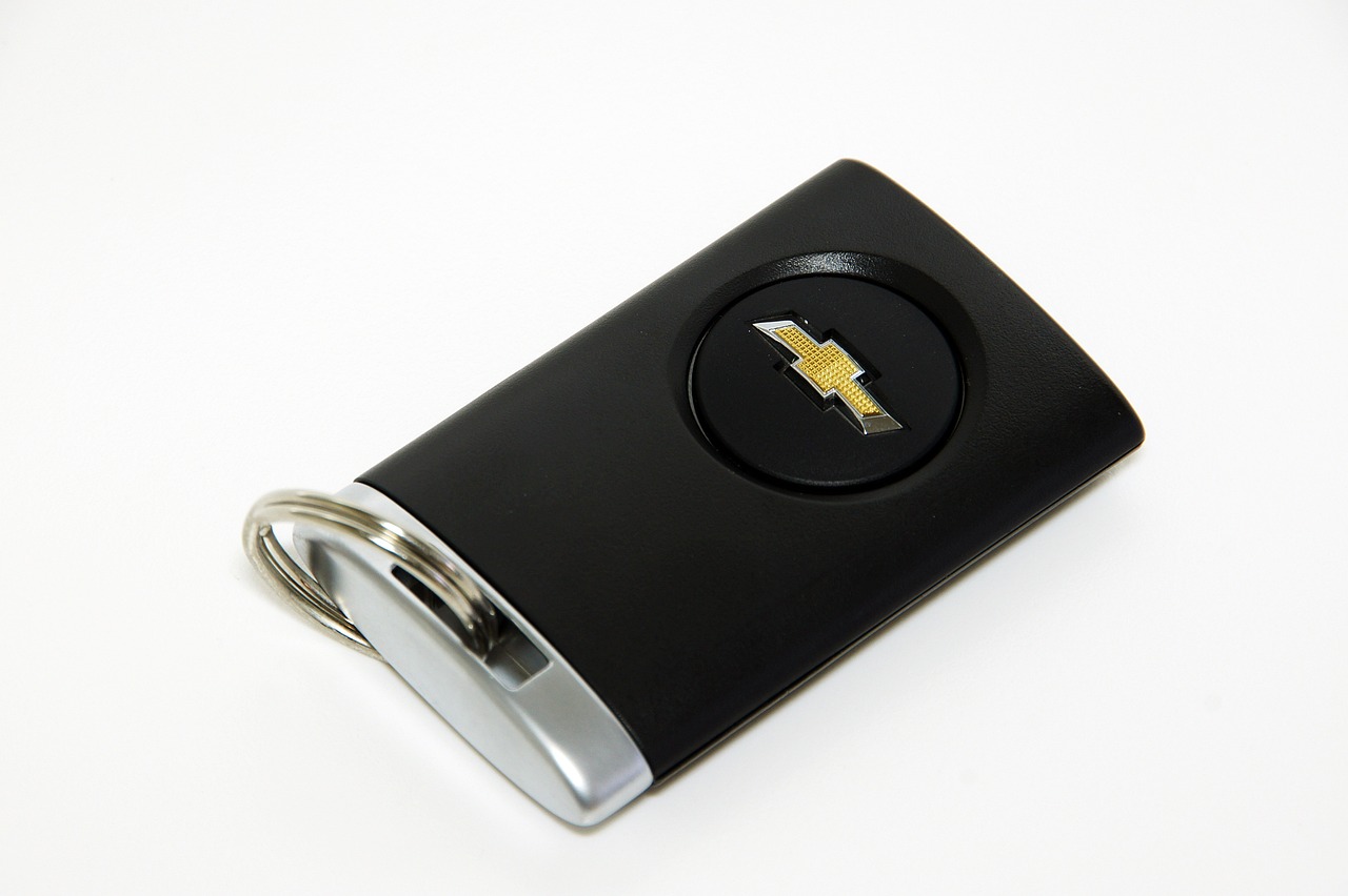 A Chevrolet car key