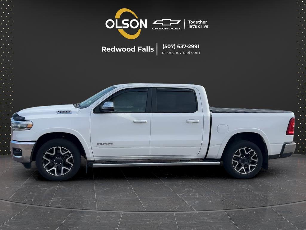Used 2025 RAM Ram 1500 Pickup Laramie with VIN 1C6SRFJP5SN523119 for sale in Redwood Falls, Minnesota