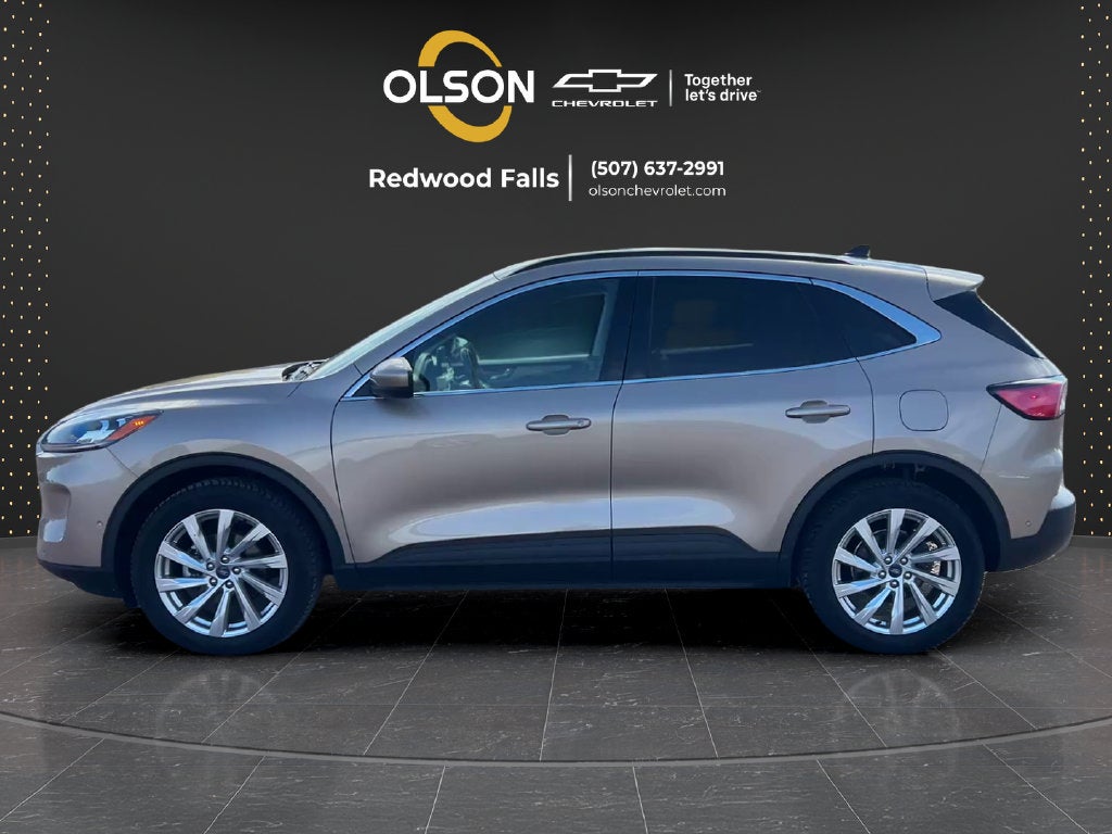 Used 2021 Ford Escape Titanium with VIN 1FMCU9J91MUA62696 for sale in Redwood Falls, Minnesota