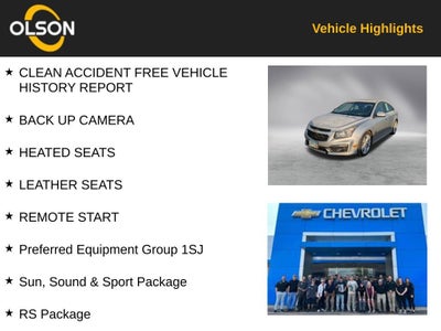 2015 Chevrolet Cruze LTZ