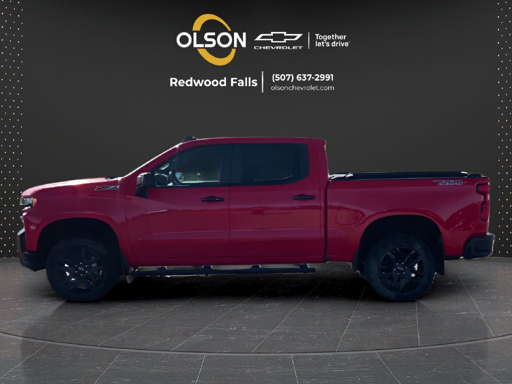 Used 2021 Chevrolet Silverado 1500 LT Trail Boss with VIN 1GCPYFED0MZ327344 for sale in Redwood Falls, Minnesota