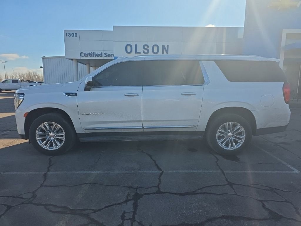 Used 2023 GMC Yukon XL SLT with VIN 1GKS2GKD0PR133332 for sale in Redwood Falls, Minnesota