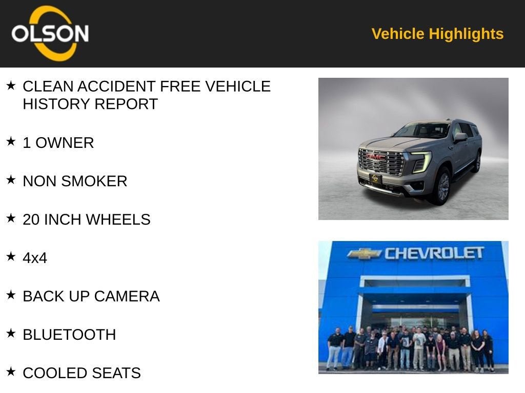 2025 GMC Yukon XL Denali