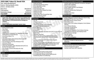 2025 GMC Yukon XL Denali