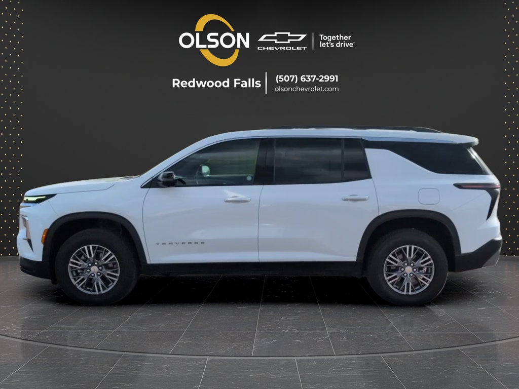 Used 2026 Chevrolet Traverse LT with VIN 1GNEVGKSXTJ261852 for sale in Redwood Falls, Minnesota