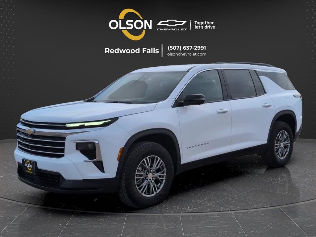 Used 2025 Chevrolet Traverse LT with VIN 1GNEVGRS8SJ277715 for sale in Redwood Falls, Minnesota