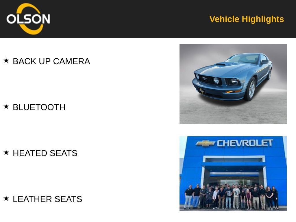 2007 Ford Mustang GT Deluxe