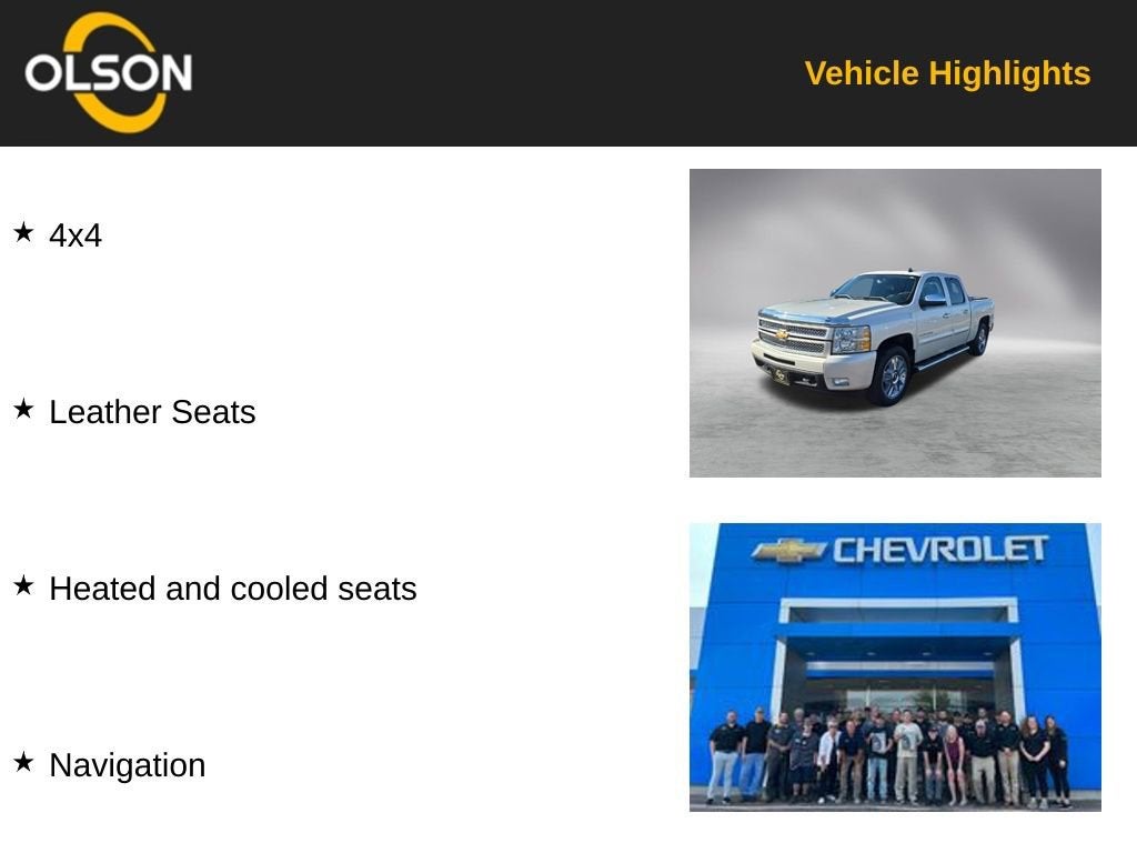 2013 Chevrolet Silverado 1500 LTZ