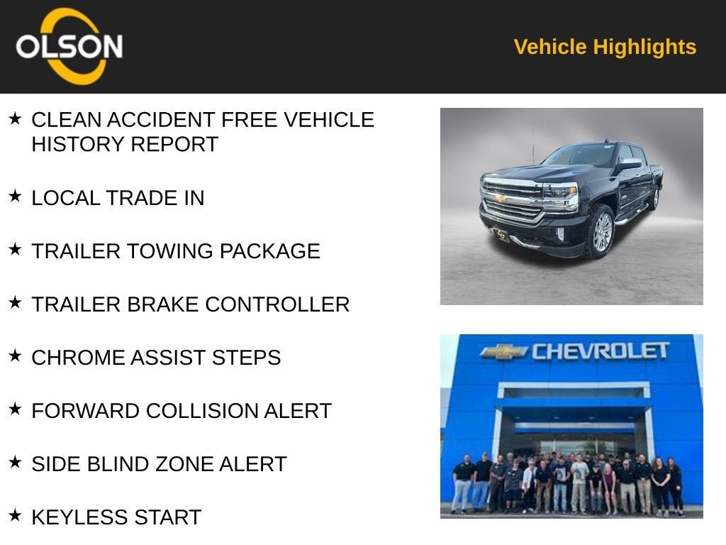 2018 Chevrolet Silverado 1500 High Country