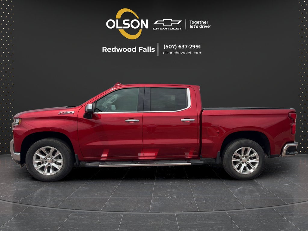 Used 2021 Chevrolet Silverado 1500 LTZ with VIN 3GCUYGED0MG304705 for sale in Redwood Falls, Minnesota