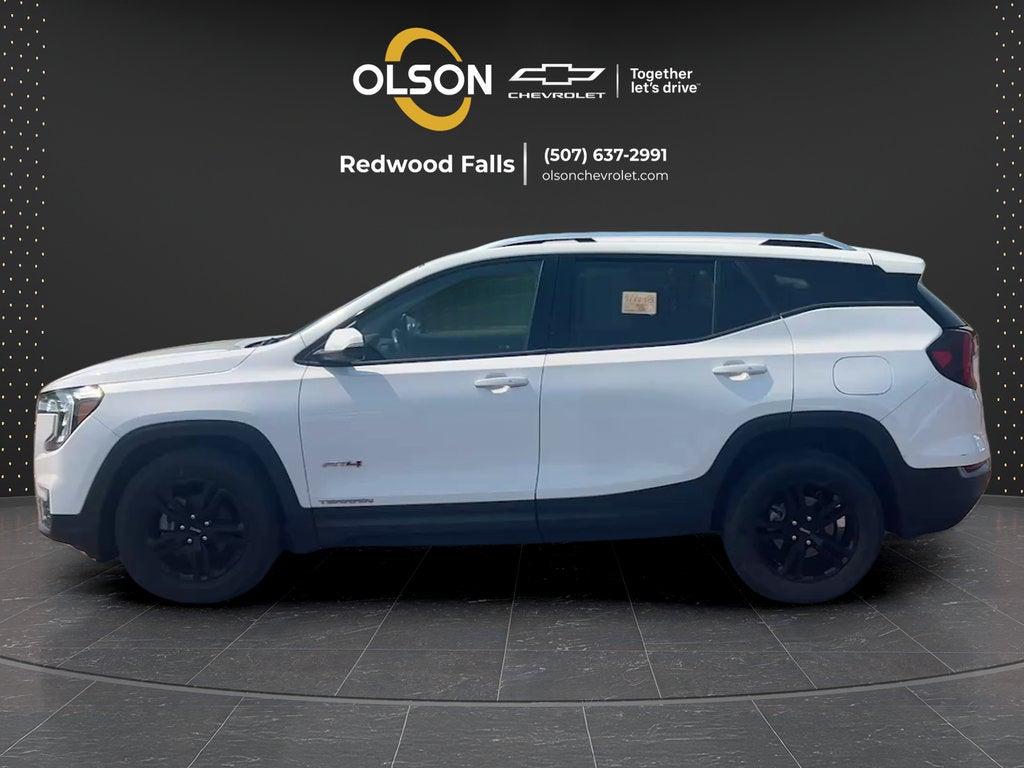 Used 2022 GMC Terrain AT4 with VIN 3GKALYEV6NL198015 for sale in Redwood Falls, Minnesota
