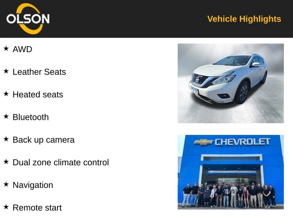 2015 Nissan Murano SL