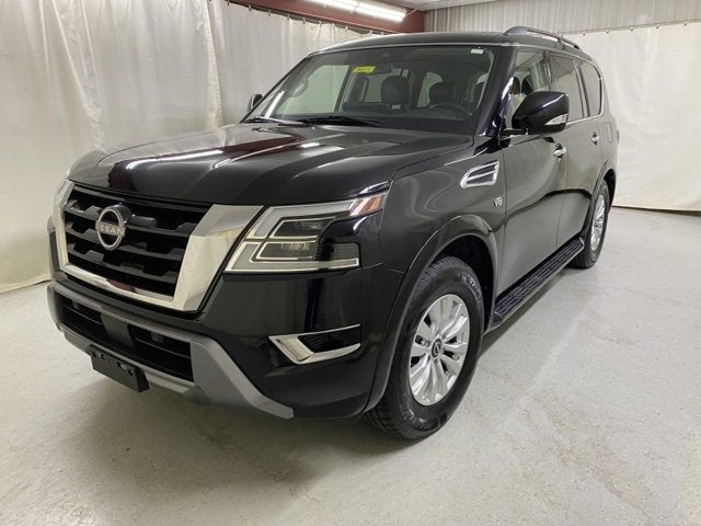 Used 2021 Nissan Armada SV with VIN JN8AY2AD5M9660633 for sale in Redwood Falls, Minnesota