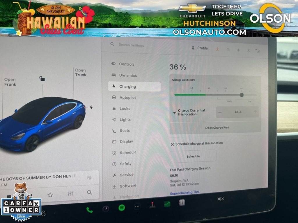 2020 Tesla Model 3 Long Range