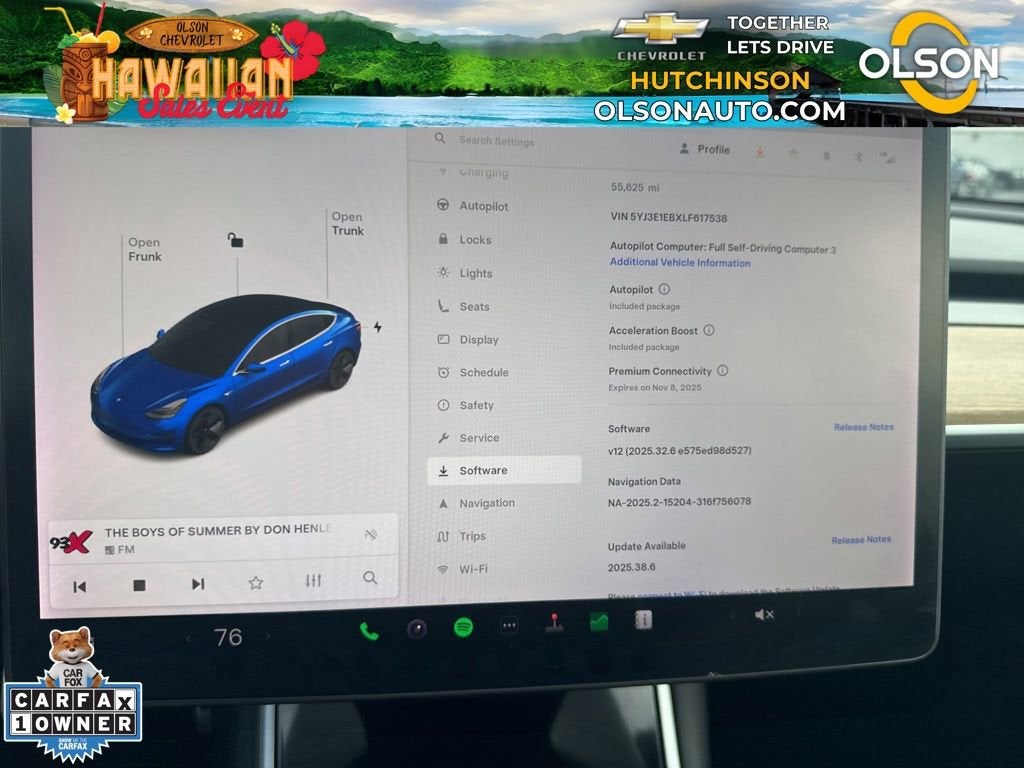 2020 Tesla Model 3 Long Range