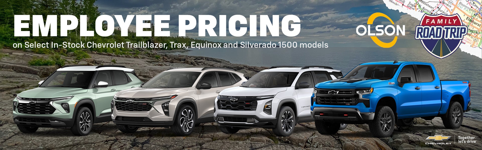 Employee Pricing on New 2026 Chevrolet Trailblazer, Trax, Eq