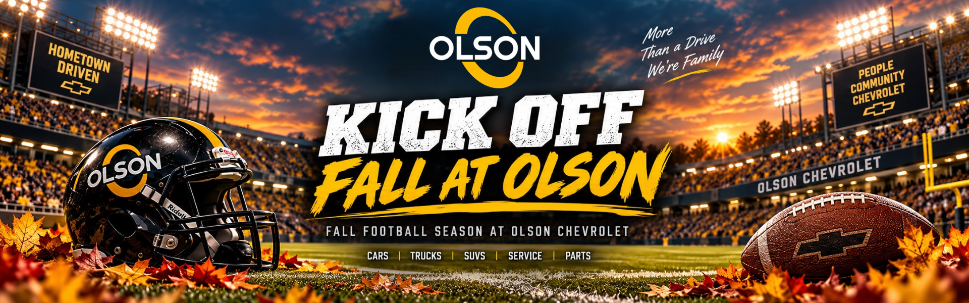 Kick off Fall At Olson Chevrolet
