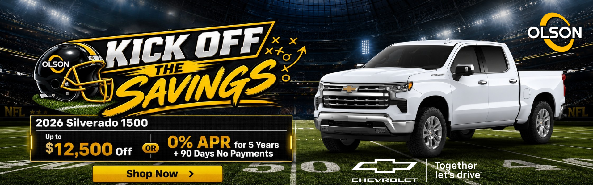 September - Silverado Savings 0% APR