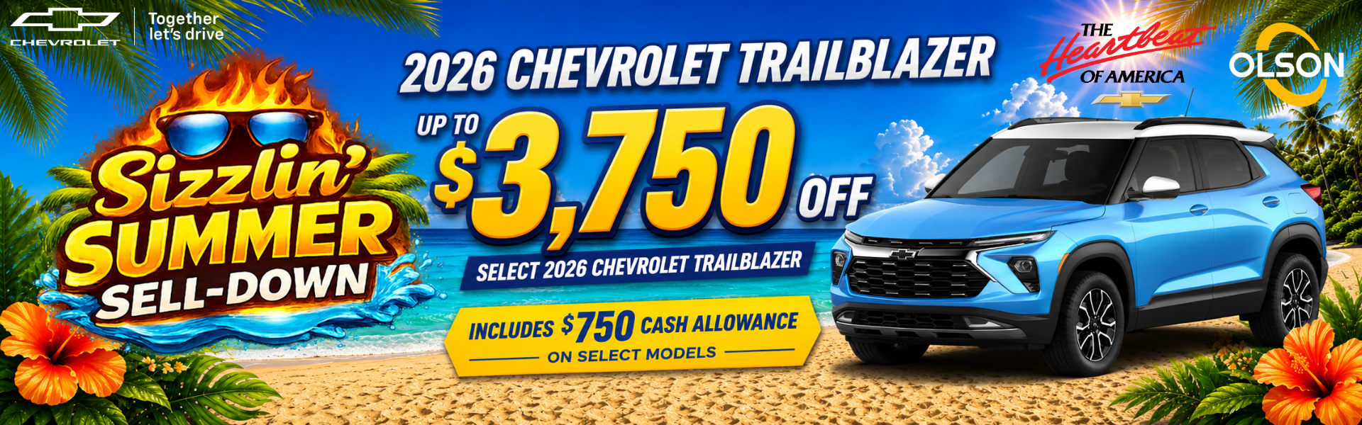 2026 Chevy Trailblazer Offer