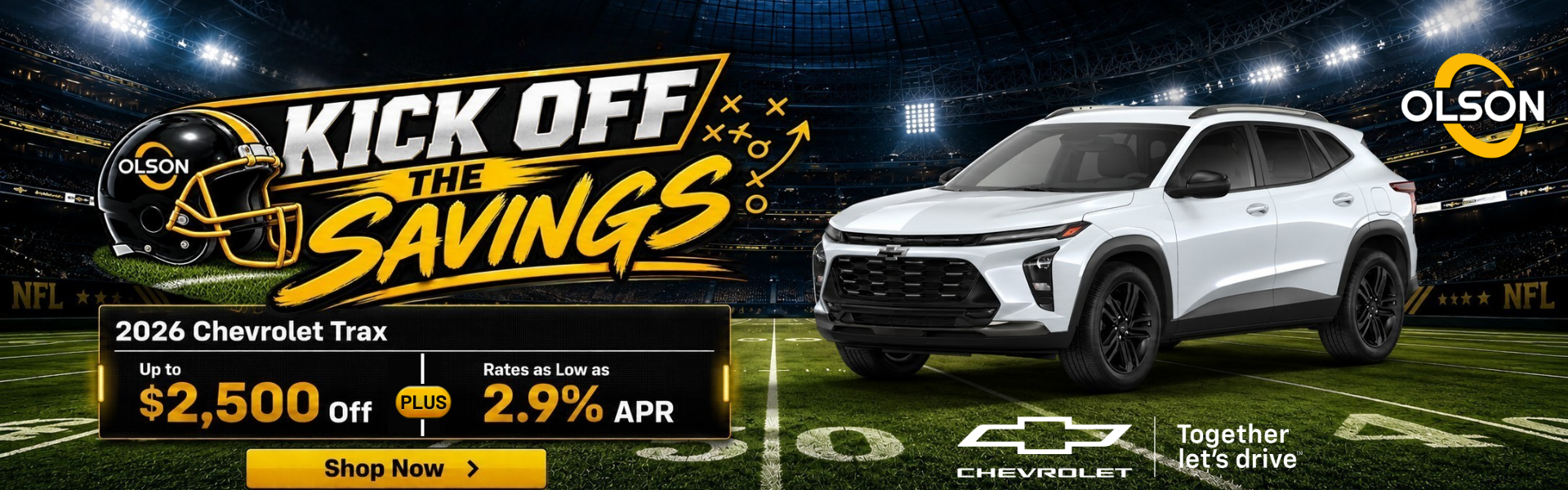 September - Trax Savings 2.9% APR