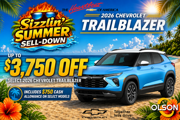 2026 Chevy Trailblazer Offer
