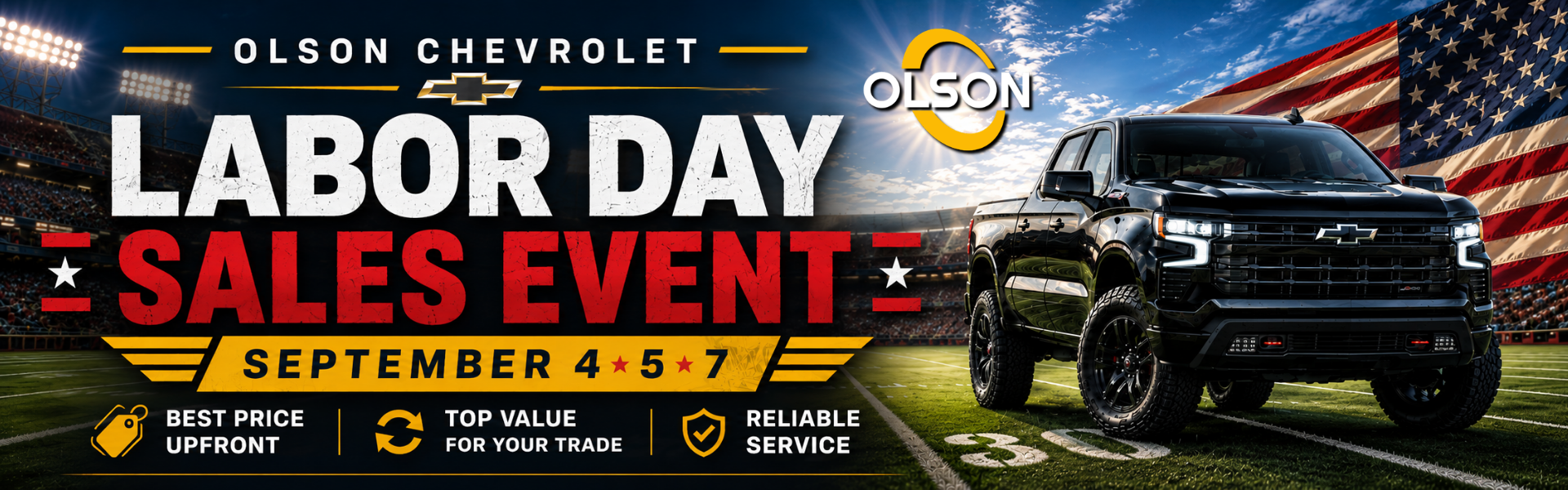 Labor Day Sales Event