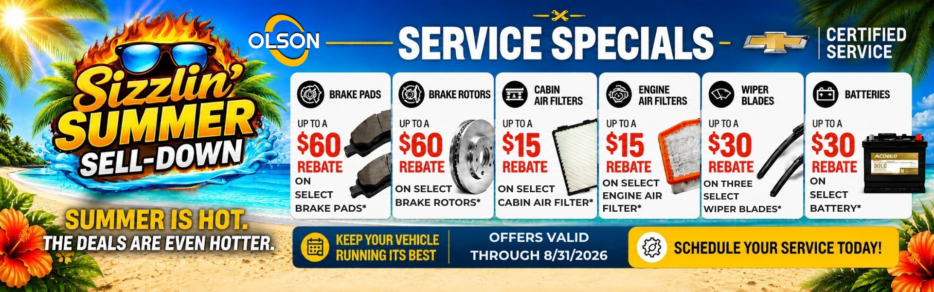 SERVICE OFFERS