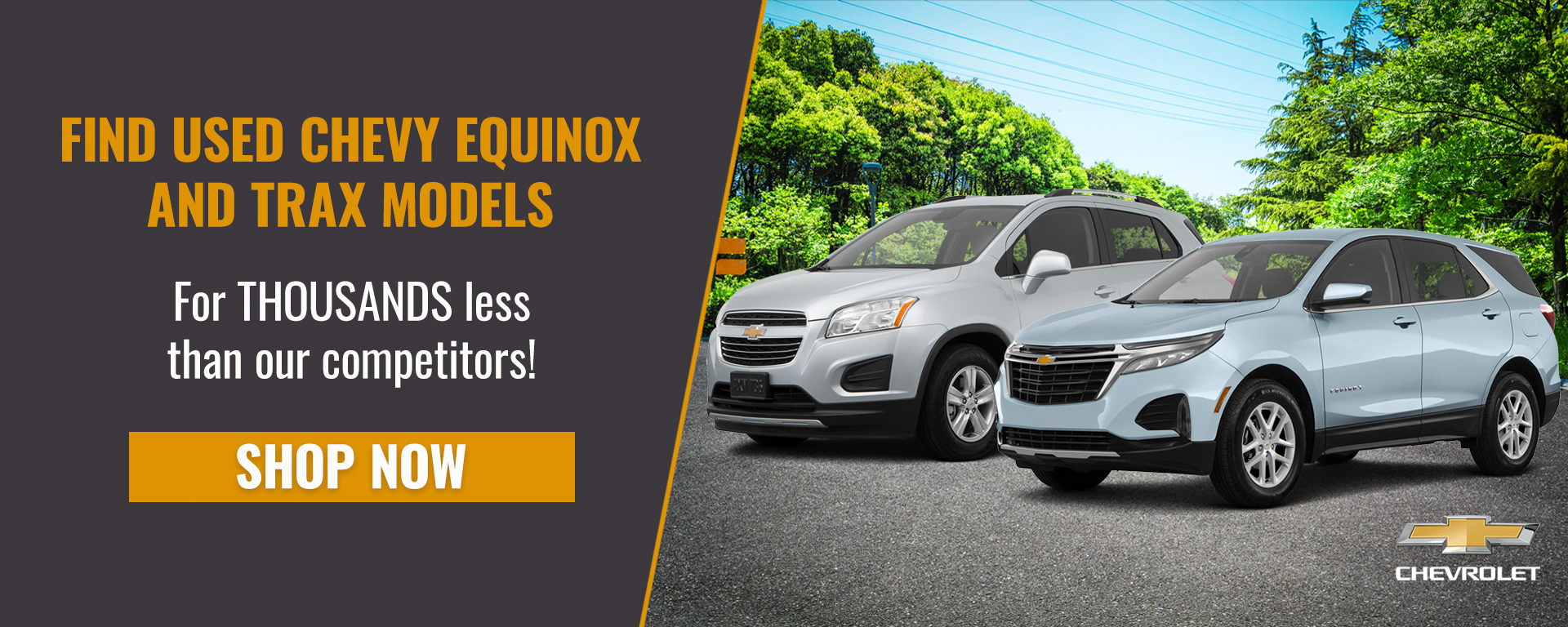 Find Used Equinox & Trax